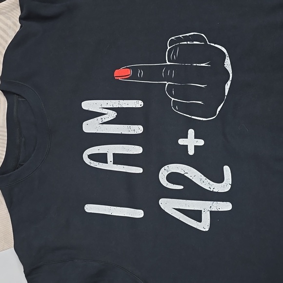 "43rd" Graphic Birthday Sweatshirt - Picture 5 of 5